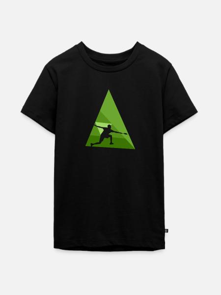 Badminton Drop Drop Clear - Teenager Premium Bio T-Shirt - Schwarz