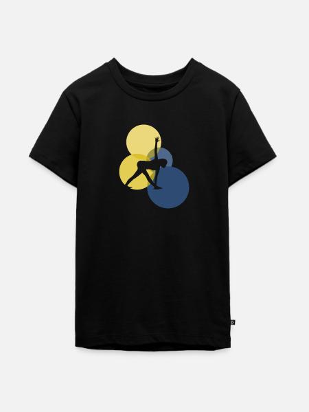 Mantra Vinyasa - Teenager Premium Bio T-Shirt - Schwarz