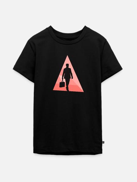 Bänker Banking Business - Teenager Premium Bio T-Shirt - Schwarz