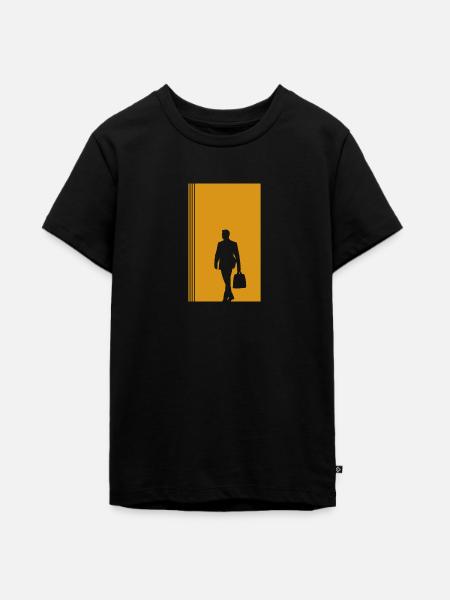 Bänker Börse Börse - Teenager Premium Bio T-Shirt - Schwarz
