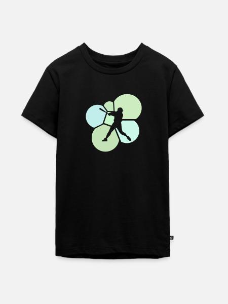 Pitcher Softball Softball - Teenager Premium Bio T-Shirt - Schwarz