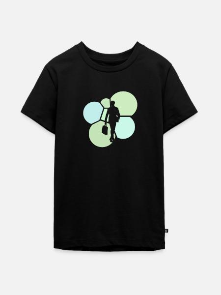Banking Banking Businessman - Teenager Premium Bio T-Shirt - Schwarz