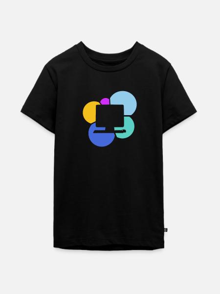 Computerarbeit PC PC - Teenager Premium Bio T-Shirt - Schwarz