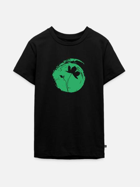 Gartenbau Pflanzen Botanik - Teenager Premium Bio T-Shirt - Schwarz