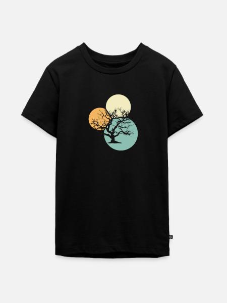 Botanisch Pflanzenkunde Botanisch - Teenager Premium Bio T-Shirt - Schwarz
