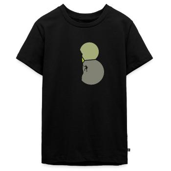 Alpinisme Alpinisme Accrobranche - T-shirt Premium bio Ado - noir - Devant - AI Model Teenager Male light (155cm)