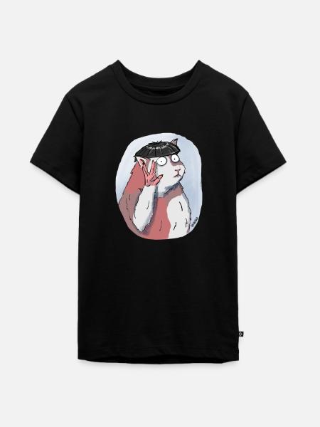 Spock Guinea-Pig - Teenager Premium Bio T-Shirt - Schwarz
