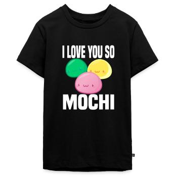 Mochi Mochitsuki Kawaii Japan Mochies - Teenager Premium Bio T-Shirt - Schwarz - Vorne - AI Model Teenager Male light (155cm)