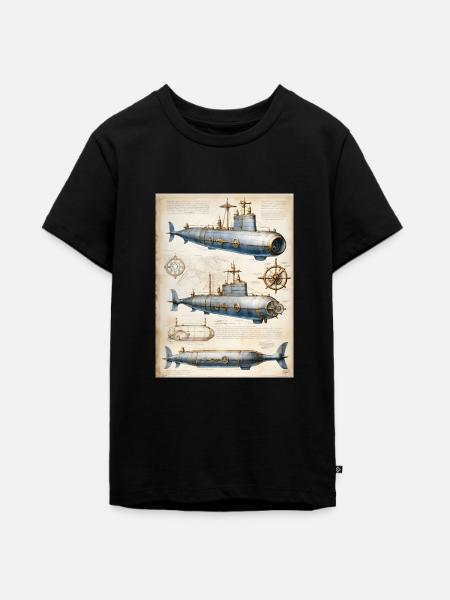 U-Boot #1 - Teenager Premium Bio T-Shirt - Schwarz