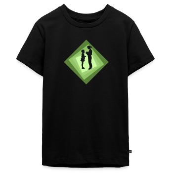 Grundschullehrer Volksschule Grundschule - Teenager Premium Bio T-Shirt - Schwarz - Vorne - AI Model Teenager Male light (155cm)