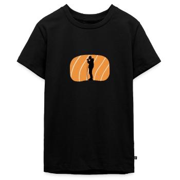 Beatboxing Streetmind DJ - T-shirt Premium bio Ado - noir - Devant - AI Model Teenager Male light (155cm)