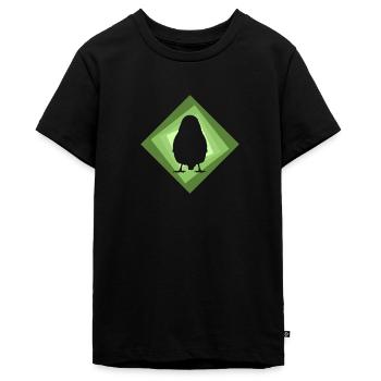Perruche Oiseaux Observation Oiseau Illustration - T-shirt Premium bio Ado - noir - Devant - AI Model Teenager Male light (155cm)
