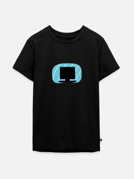 Computer Tech Computer - Teenager Premium Bio T-Shirt - Schwarz