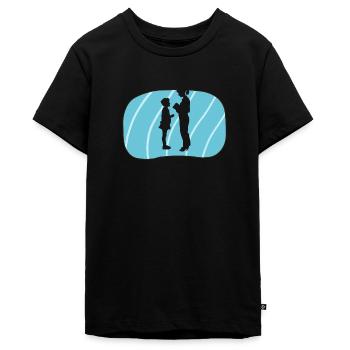 Enseignant à l’école primaire - T-shirt Premium bio Ado - noir - Devant - AI Model Teenager Male light (155cm)