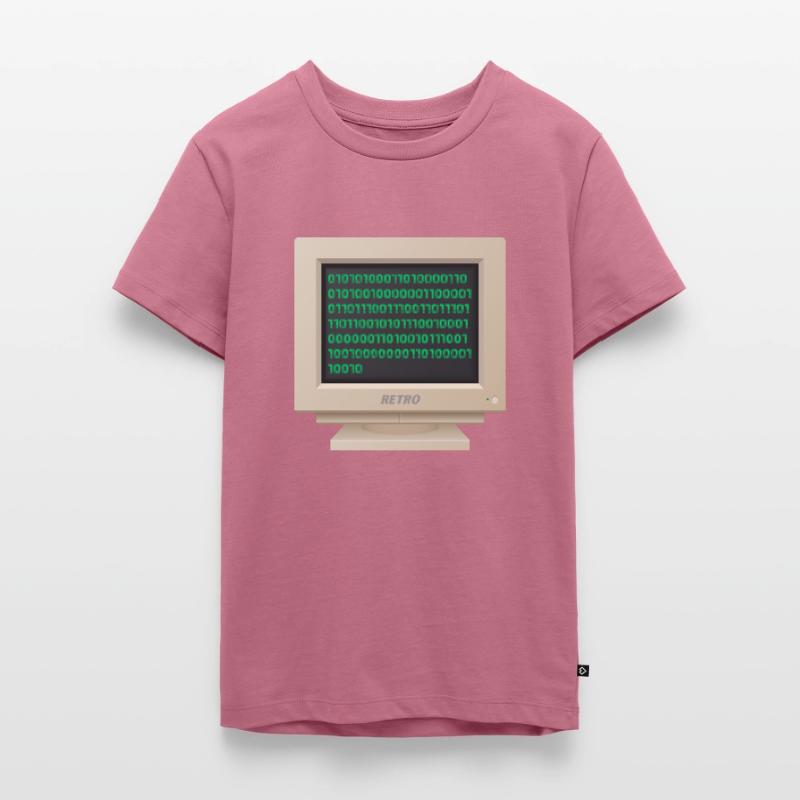 CRT - Binary Code Teenager Premium Organic T-Shirt
