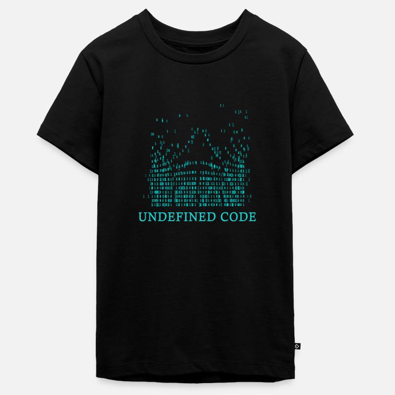 numéro de nerd de code secret inconnu indéfini - T-shirt Premium bio Ado - noir