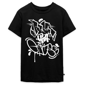 Rebelle avec une cause - T-shirt Premium bio Ado - noir - Devant - AI Model Teenager Male light (155cm)