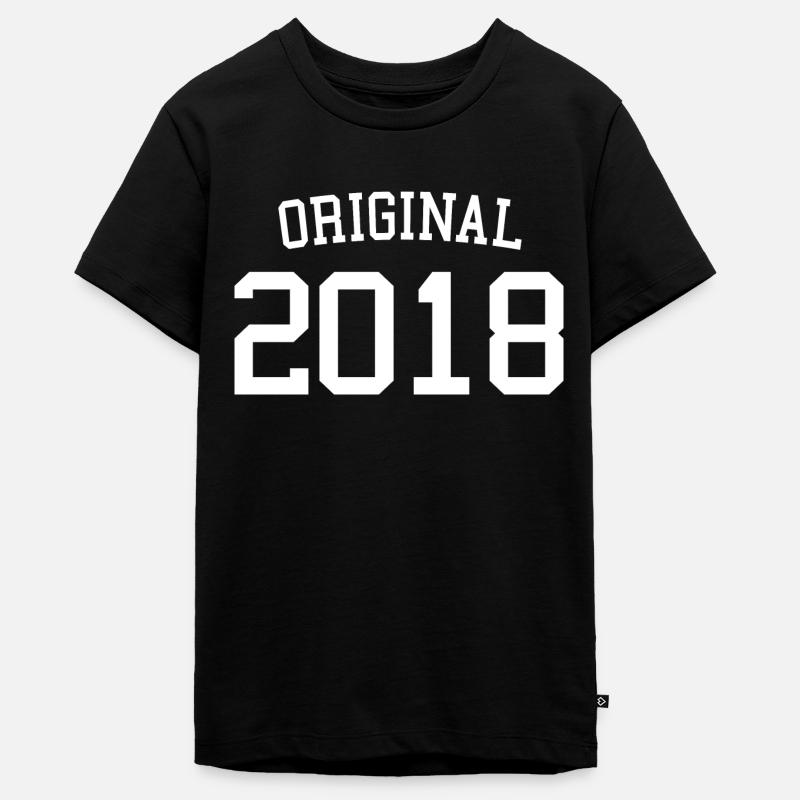 Original 2018 - 5 ans, enfants de 5e anniversaire - T-shirt Premium bio Ado - noir