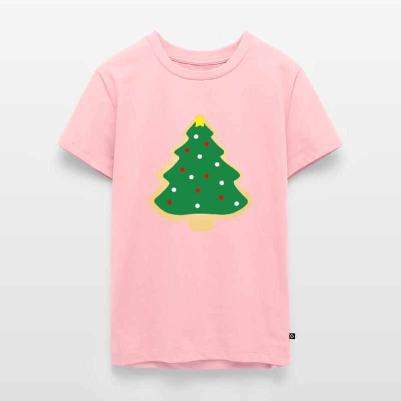 Weihnachtsbaum-Plätzchen Teenager Premium Bio T-Shirt