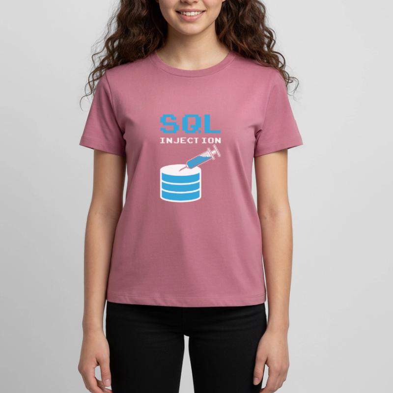 SQL Injection For SQL database admins Teenager Premium Organic T-Shirt