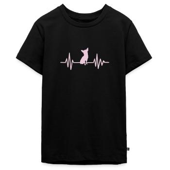 Chihuahua - Teenager Premium Bio T-Shirt - Schwarz - Vorne - AI Model Teenager Male light (155cm)