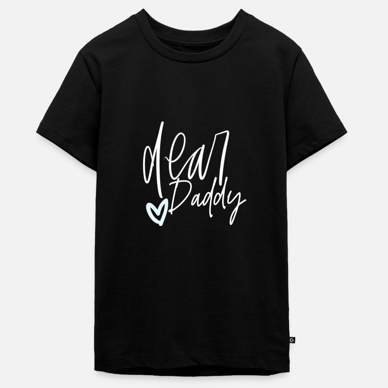 Cher papa - T-shirt Premium bio Ado - noir