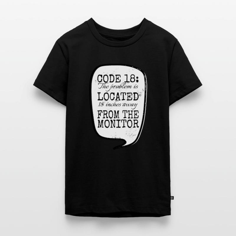 Computer Science Cool Coding Fingers Hacking Jokes Teenager Premium Organic T-Shirt