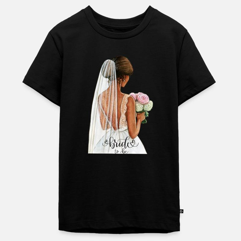 La future mariée - T-shirt Premium bio Ado - noir