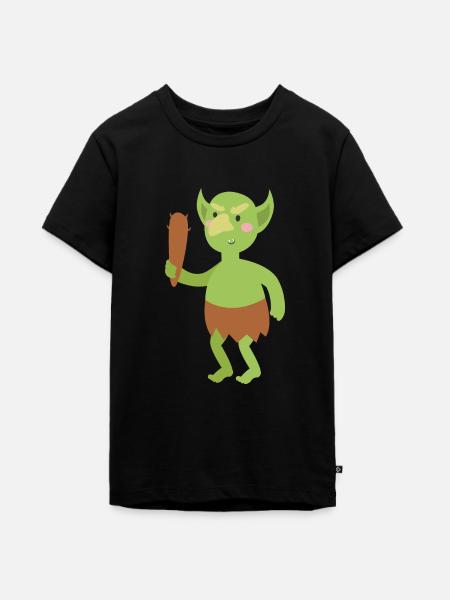 goblin - Teenager Premium Bio T-Shirt - Schwarz