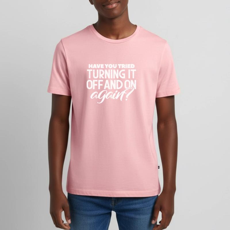 Technical Support Computer It Admin Gift Teenager Premium Organic T-Shirt