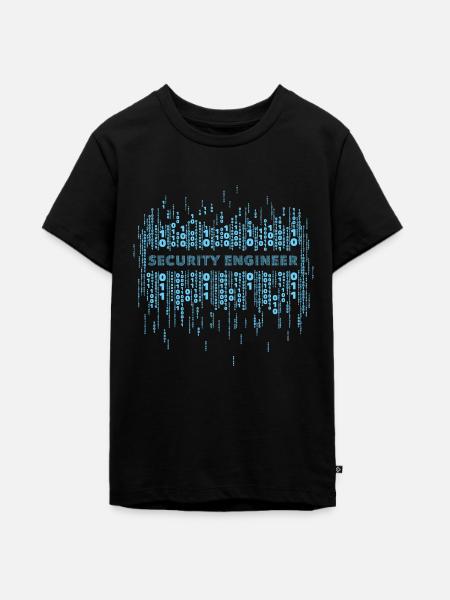 IT Security - Teenager Premium Bio T-Shirt - Schwarz