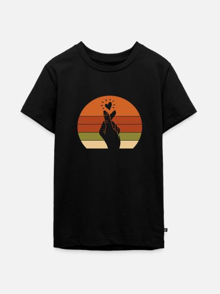 K-Pop - Teenager Premium Bio T-Shirt - Schwarz