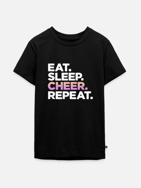 Cheerleader - Teenager Premium Bio T-Shirt - Schwarz