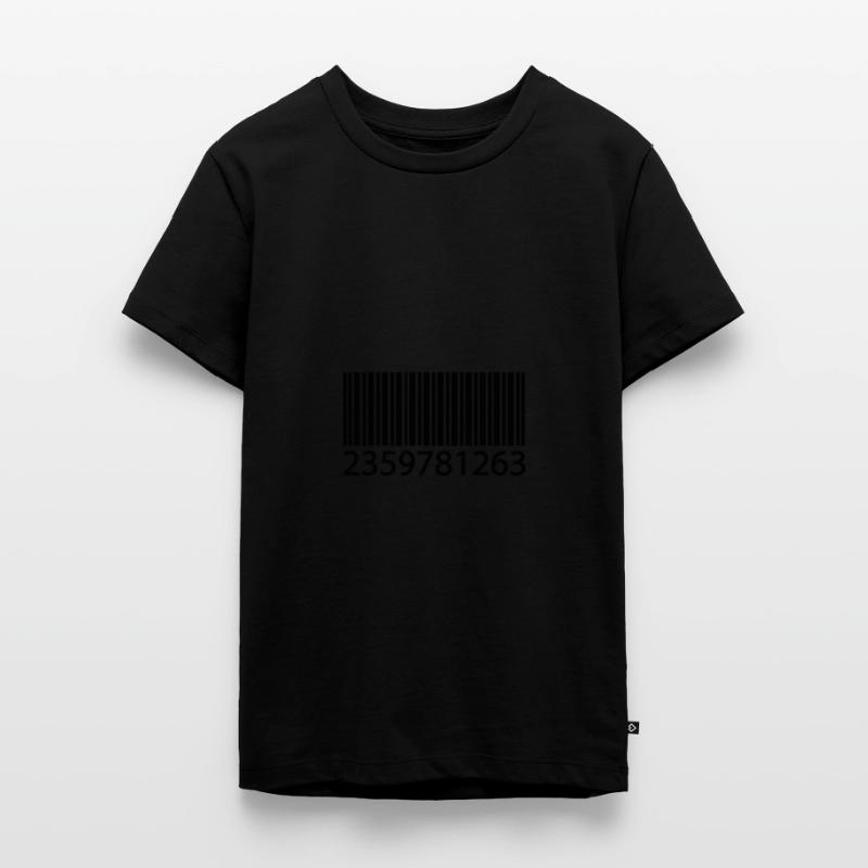 EAN code barcode Teenager Premium Bio T-Shirt