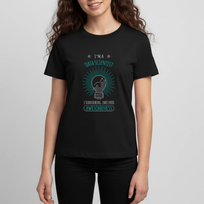 Data scientist gift computer science Teenager Premium Organic T-Shirt