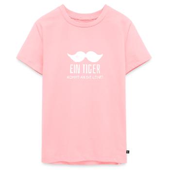 Bachelor Party Un tigre en laisse - T-shirt Premium bio Ado - rose - Devant