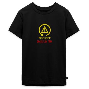 Drift - Teenager Premium Organic T-Shirt - black - Front - AI Model Teenager Male light (155cm)