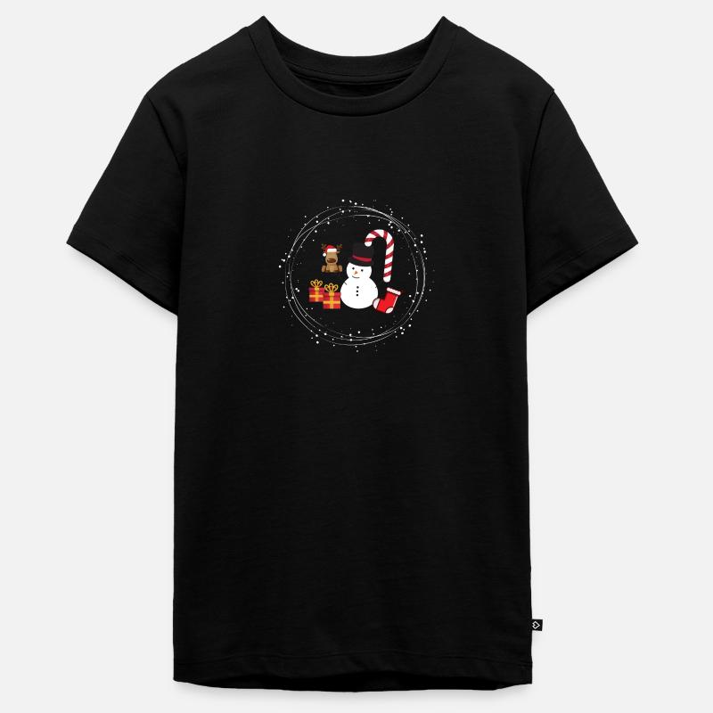 Un noël d'enfant - T-shirt Premium bio Ado - noir