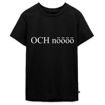 och nööö - Teenager Premium Bio T-Shirt - Schwarz - Vorne - AI Model Teenager Male light (155cm)