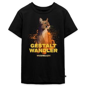 Woodwalkers Film Gestaltwandler  - Teenager Premium Bio T-Shirt - Schwarz - Vorne - AI Model Teenager Male light (155cm)