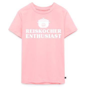 Cuisson du cuiseur à riz DIVERTISSEMENT PASSIONNÉ - T-shirt Premium bio Ado - rose - Devant