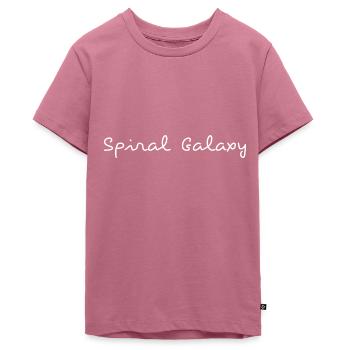 Special Galaxy - Teenager Premium Organic T-Shirt - mauve - Front - AI Model Teenager Male light (155cm)