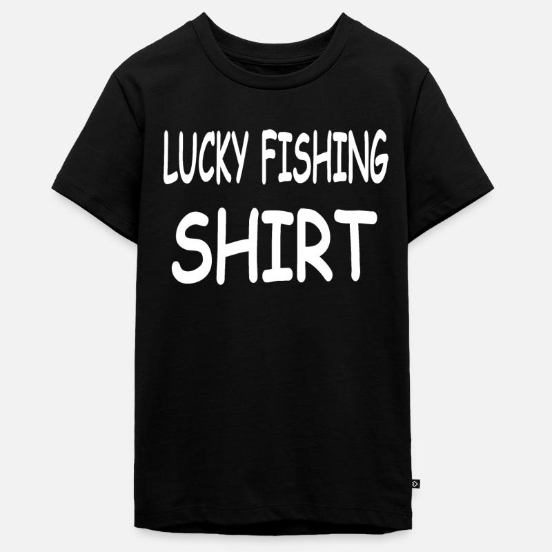 Pêche - T-shirt Premium bio Ado - noir