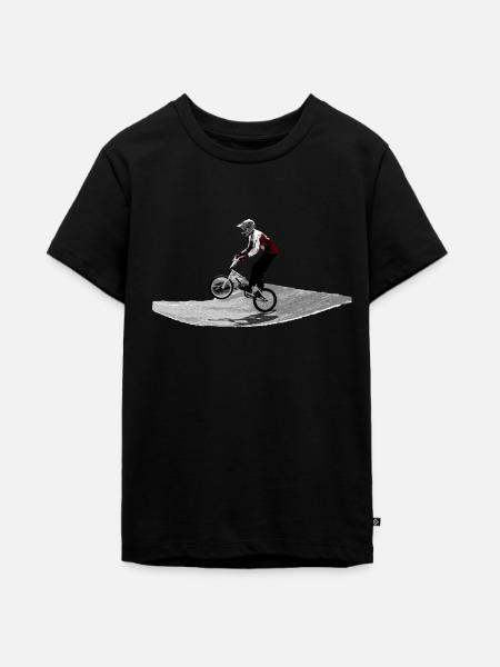 bmx - Teenager Premium Bio T-Shirt - Schwarz