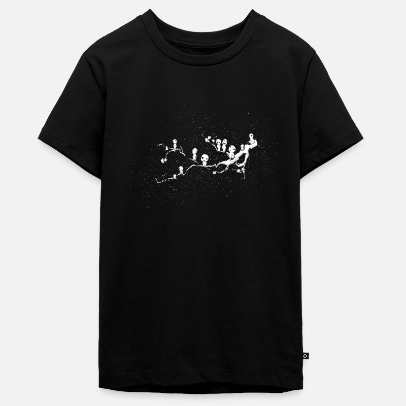 Esprits de la forêt - T-shirt Premium bio Ado - noir