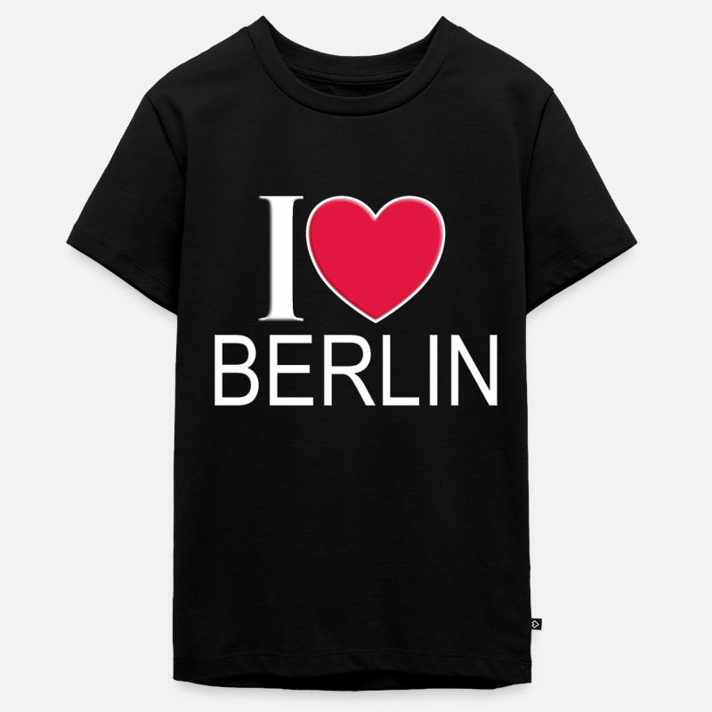 J’adore Berlin - T-shirt Premium bio Ado - noir