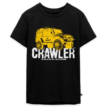 rc crawler radiocontrol car 4x4 4wd off road rock - Teenager Premium Organic T-Shirt - black - Front - AI Model Teenager Male light (155cm)