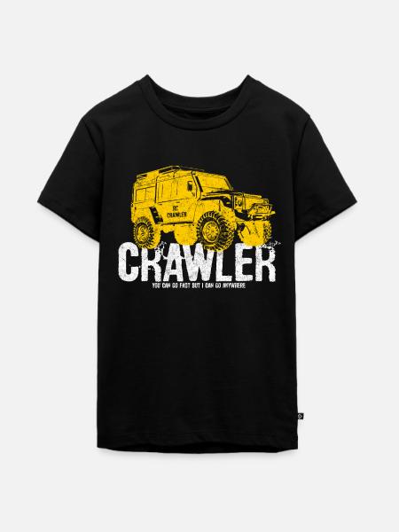 rc crawler radiocontrol voiture 4x4 4wd hors route rock - T-shirt Premium bio Ado - noir