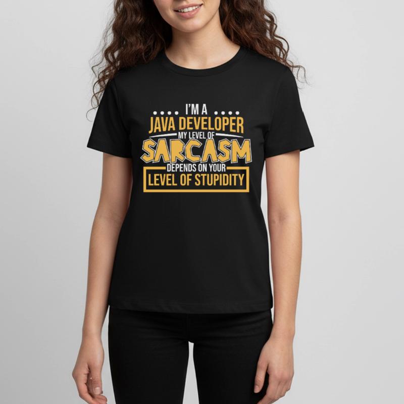Java Developer Teenager Premium Bio T-Shirt