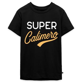 Super calimero - T-shirt Premium bio Ado - noir - Devant - AI Model Teenager Male light (155cm)